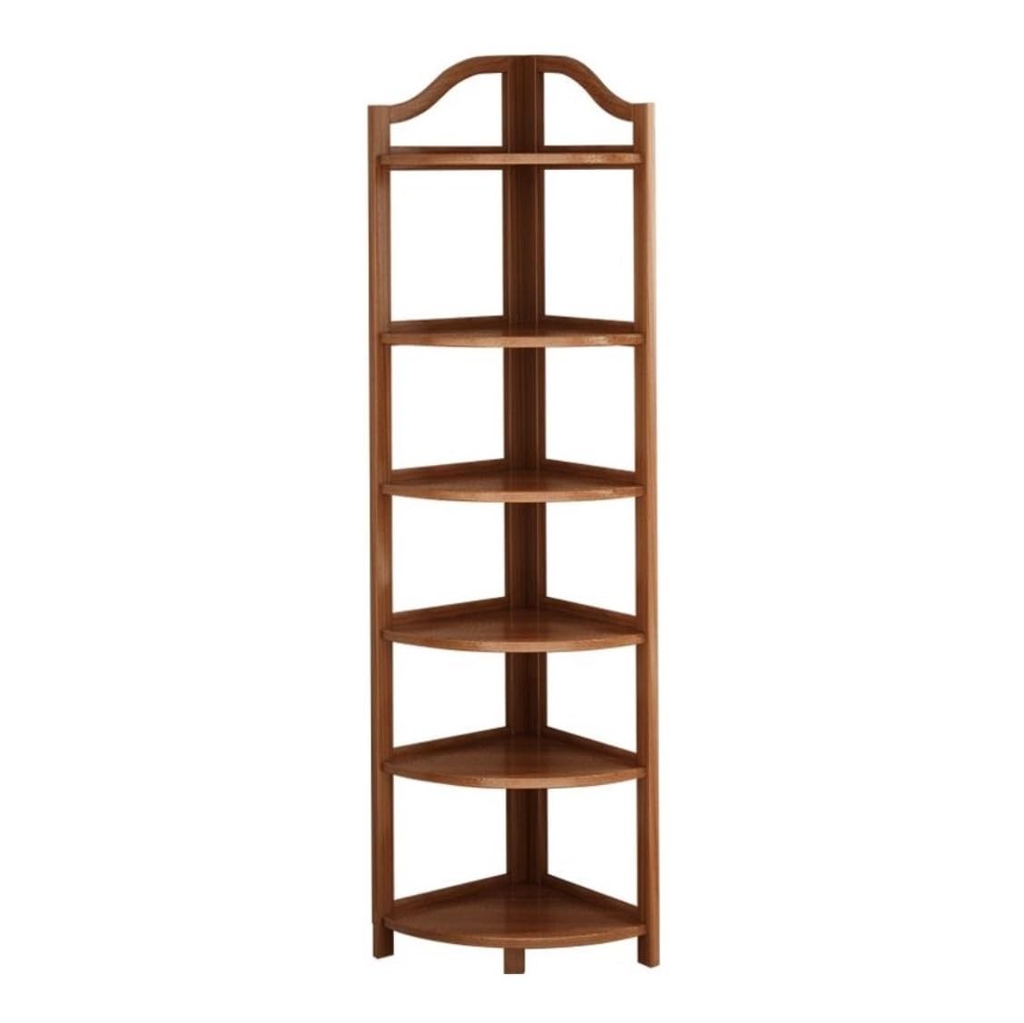 Amazon.co.jp: corner rack corner shelf 6 tier corner shelf bamboo